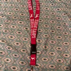 Pink PINK lanyard